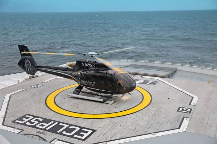 Scenic Eclipse Helicopter Heli Deck.JPG